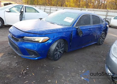 2023 Honda Civic Ex/Ex W/O Bsi z USA, uszkodzony, nr VIN 2HGFE1F74PH301559